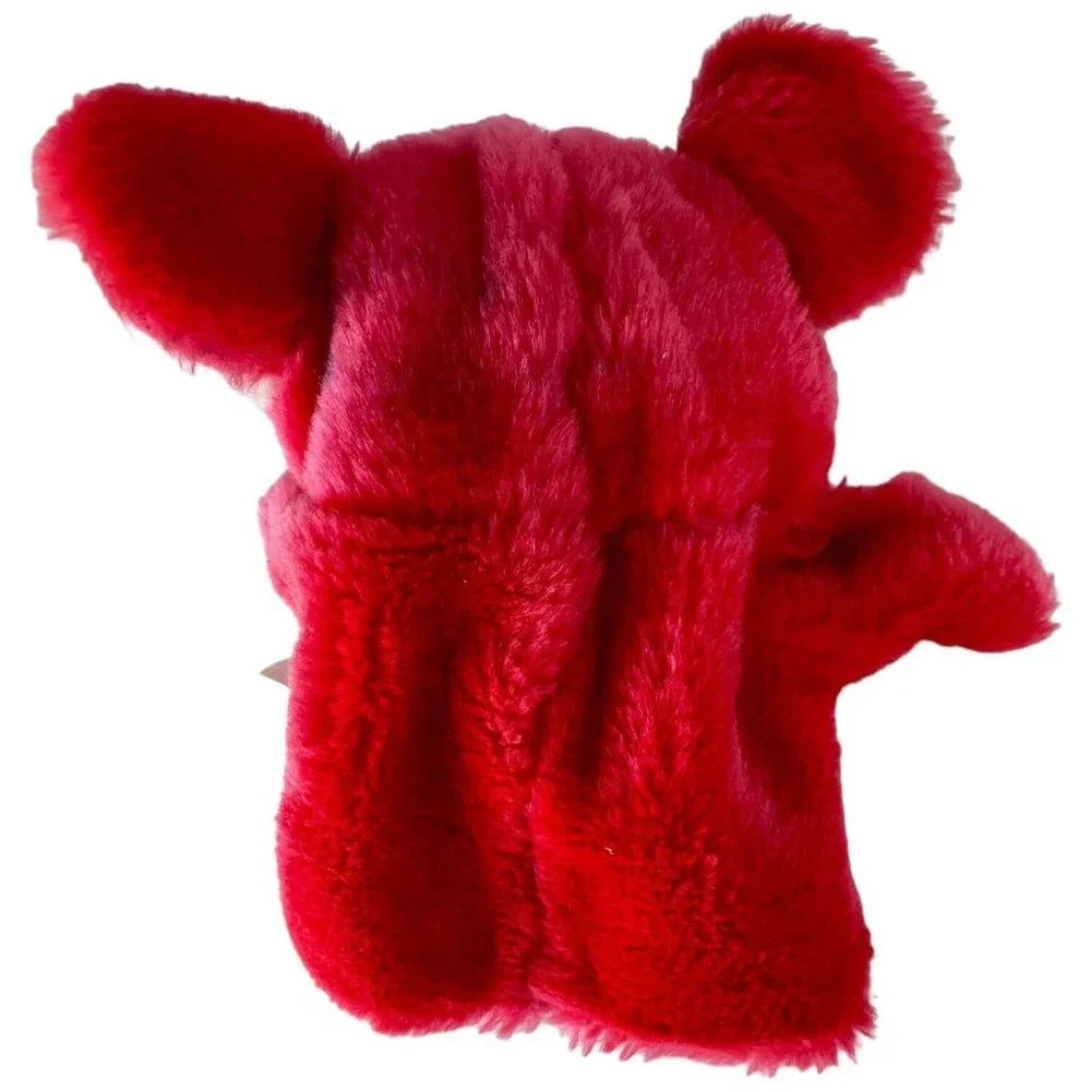 4 Hand Puppet Plush Pig Tiger Elephant Crocodile 8”‎ Toy Stuffed Animal Set Lot